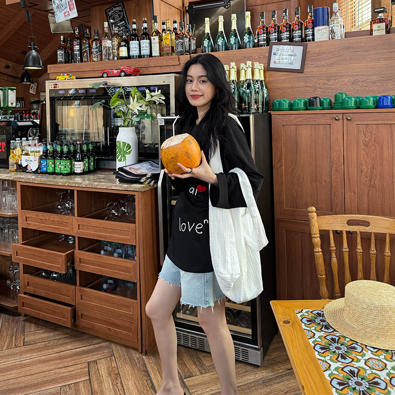 Seyora【街头艺术家】100%棉流苏短款百搭牛仔裤 H30774SY51