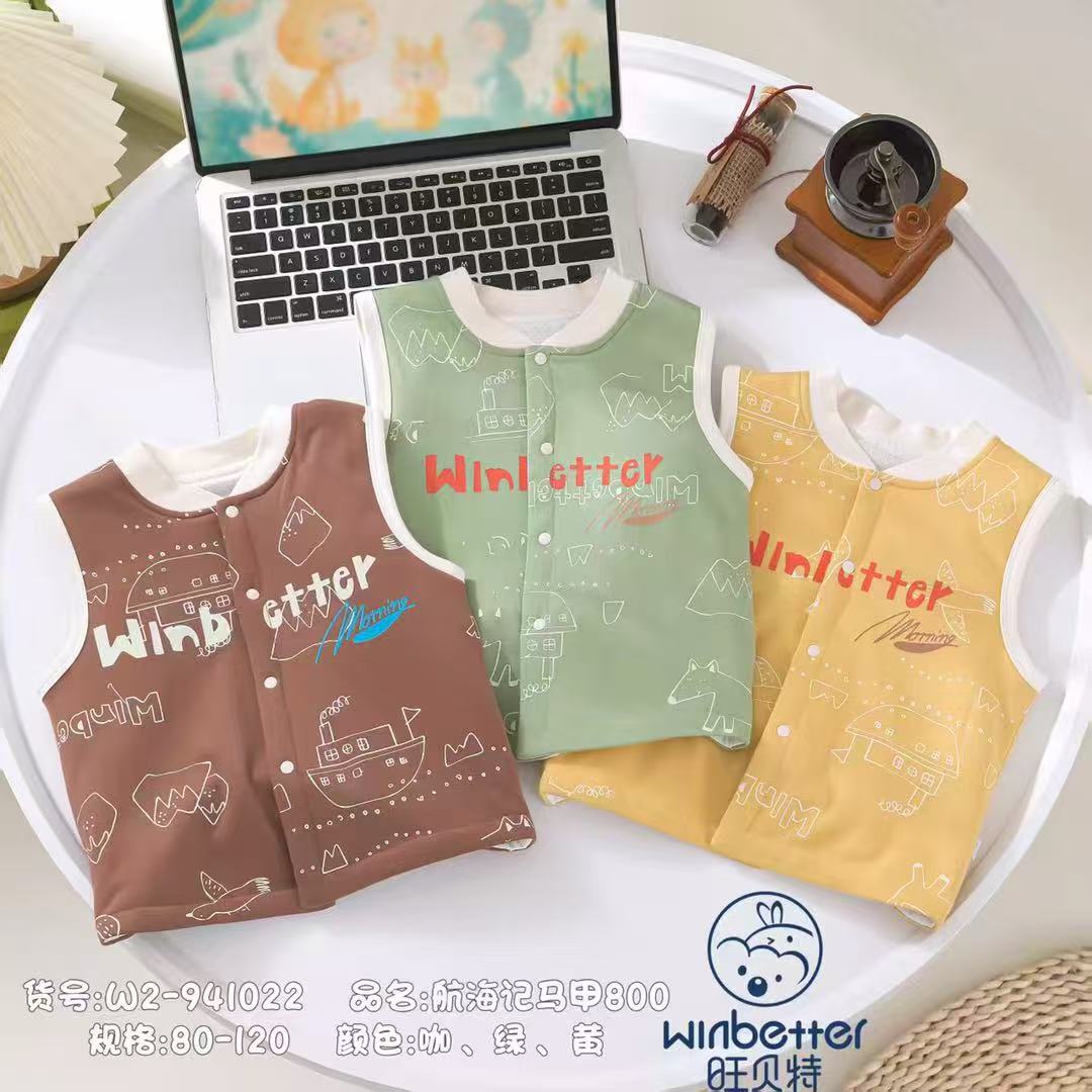 旺贝特薄棉棉马甲