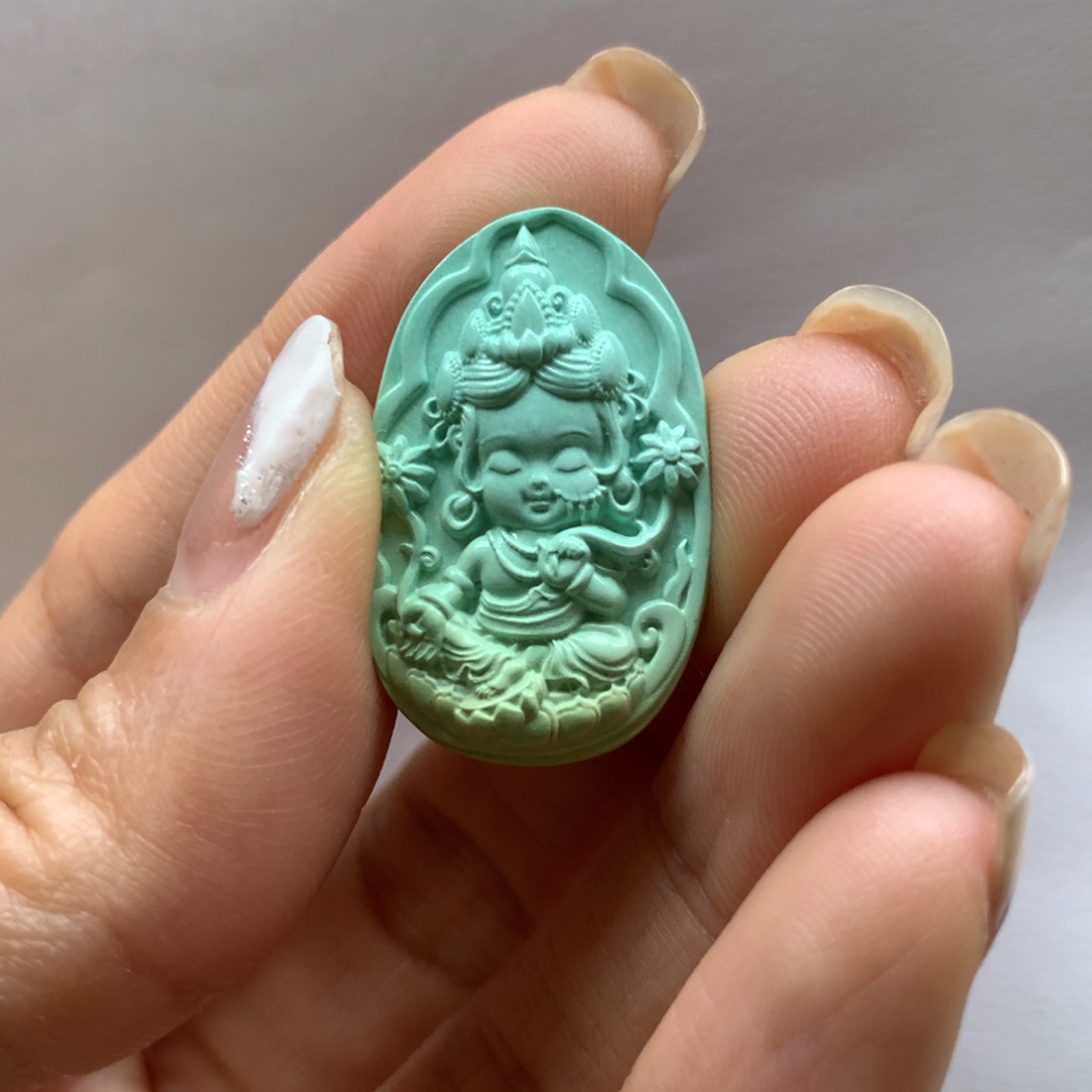 绿松石配饰未镶嵌