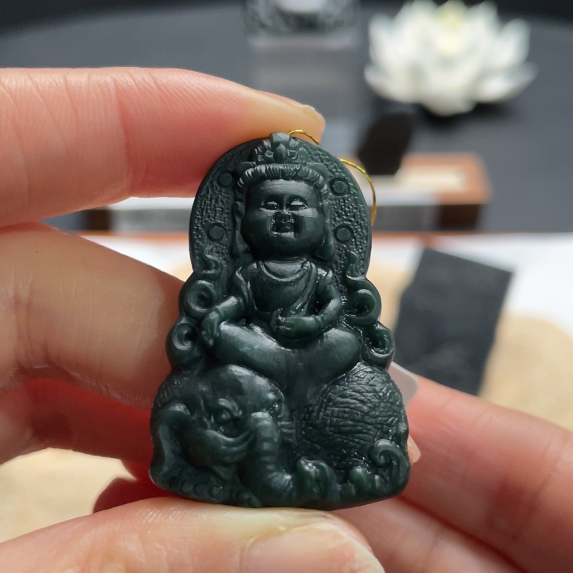 【闪购商品】定制翡翠未镶嵌墨