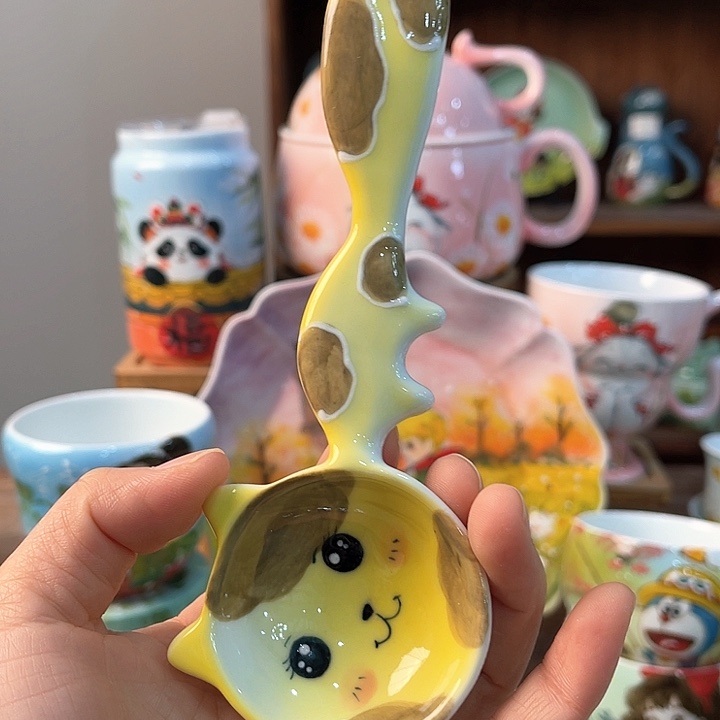 陶景德镇釉下手绘陶瓷 