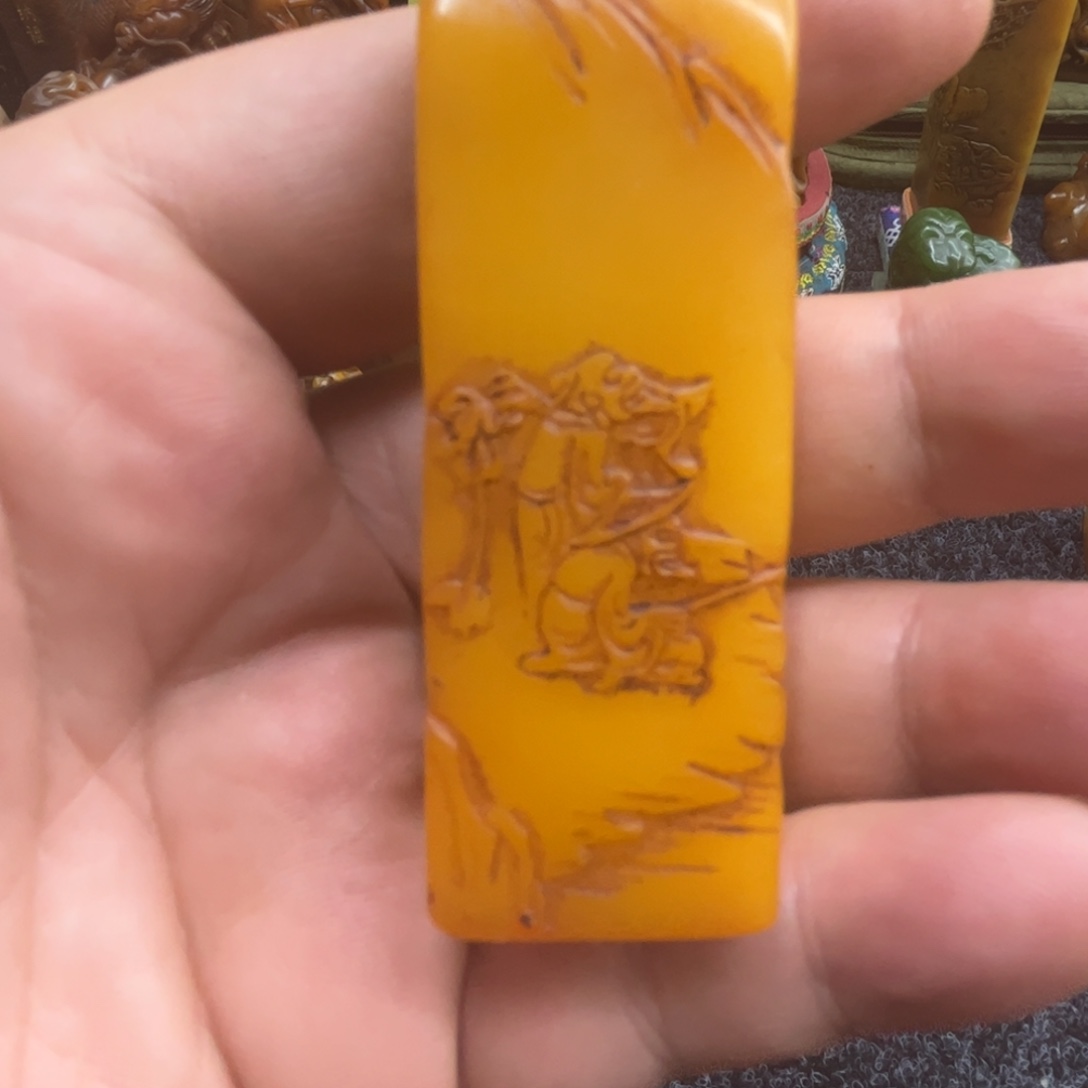 汤***海寿山石印石8888888