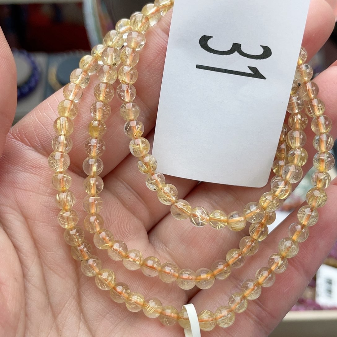 水晶天然手链未镶嵌