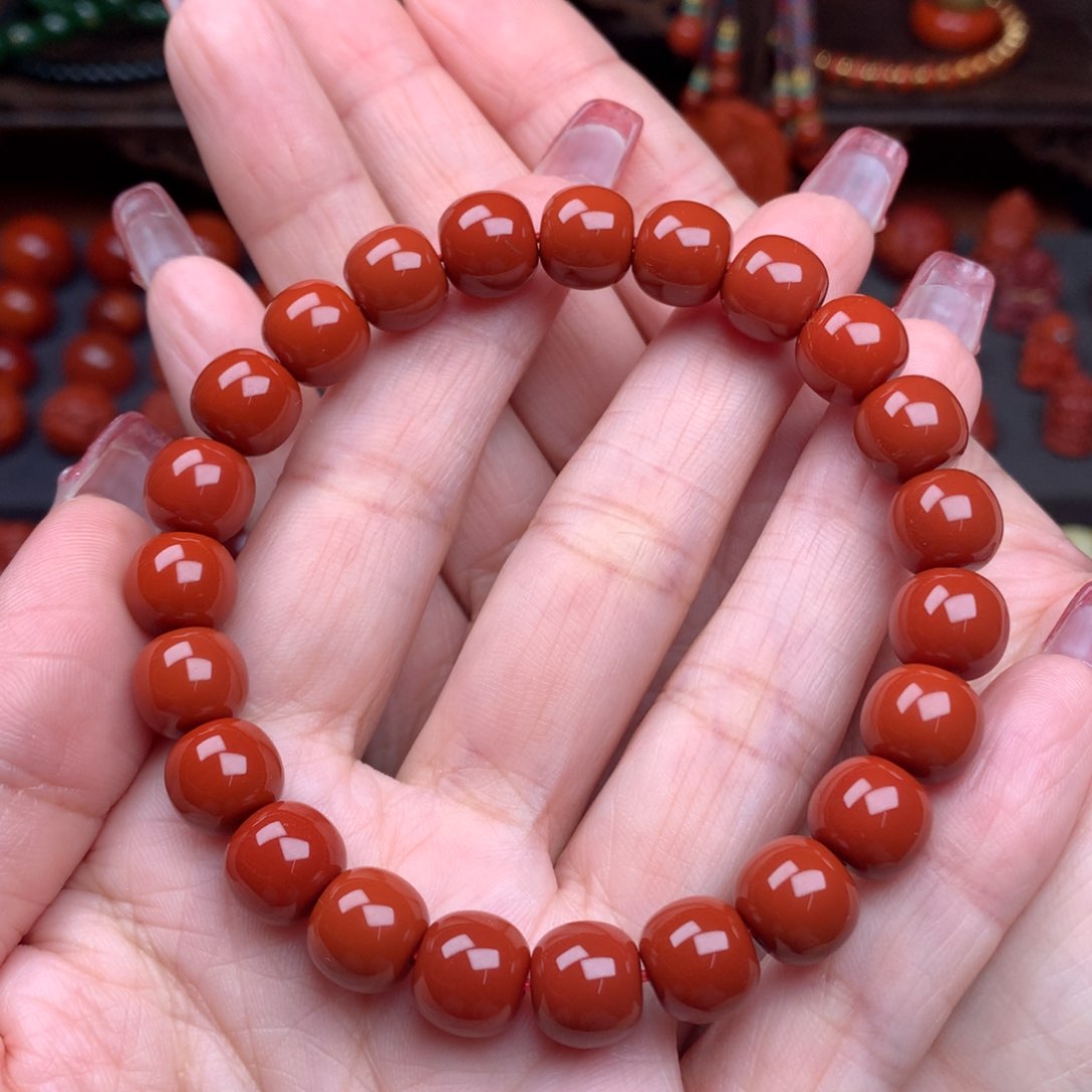 南红玛瑙精工配饰未镶嵌来***姐