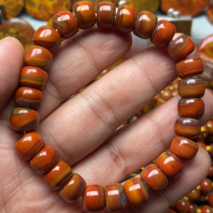 玛瑙/玉髓手串未镶嵌