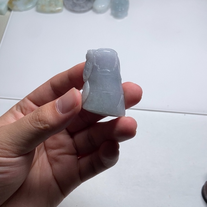 翡翠未镶嵌颈饰竹节8