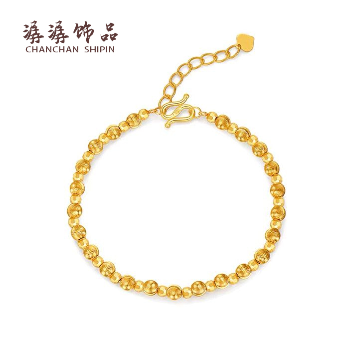 铜合金手链 【猫眼圆珠手链】拉丝工艺高级感气质百搭简约礼物