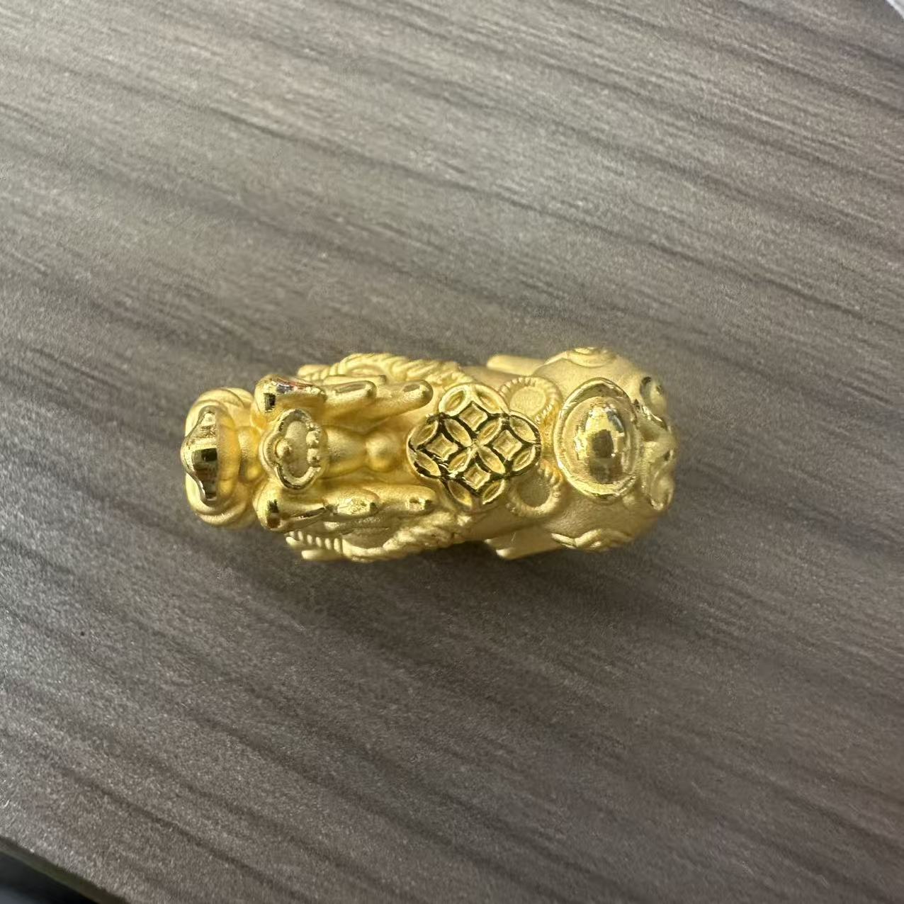 【莹莹专享】足金999投资金 貔貅元宝 GP 1.94