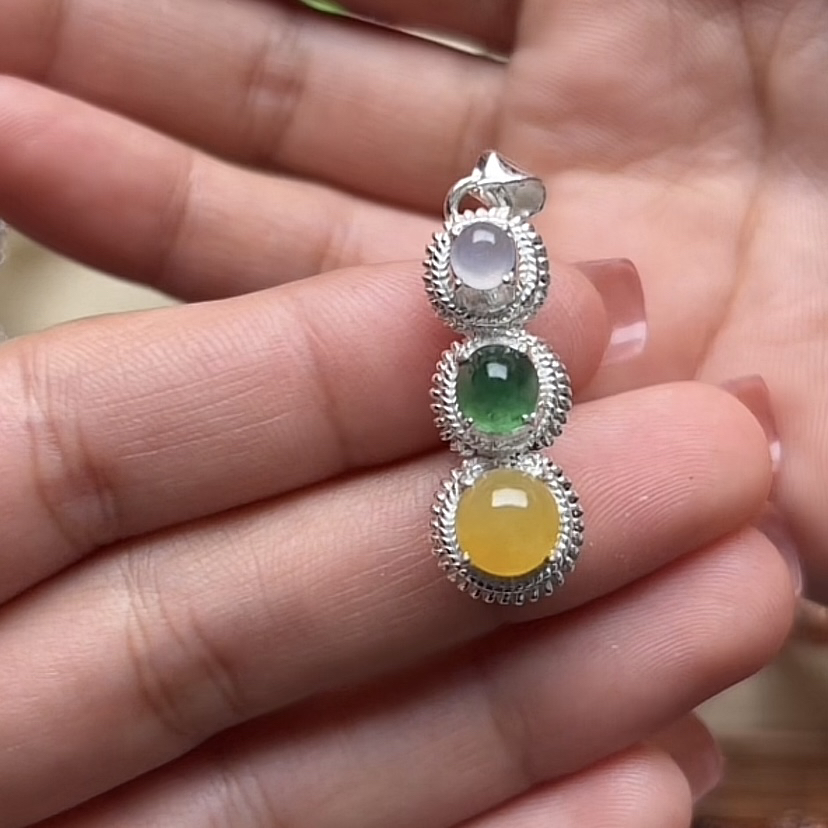 缅甸A货翡翠戒指