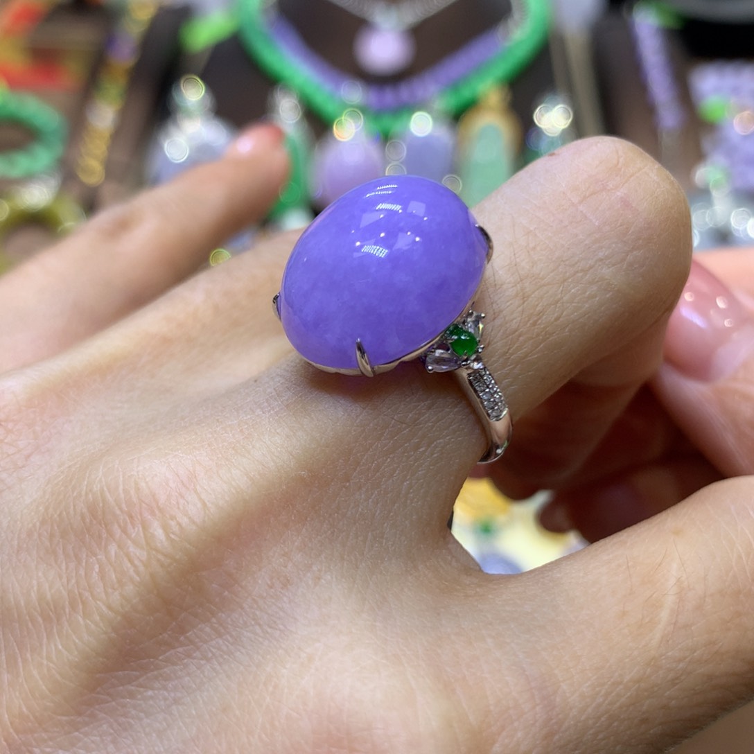 【闪购商品】翡翠18K金镶嵌颈饰翡翠