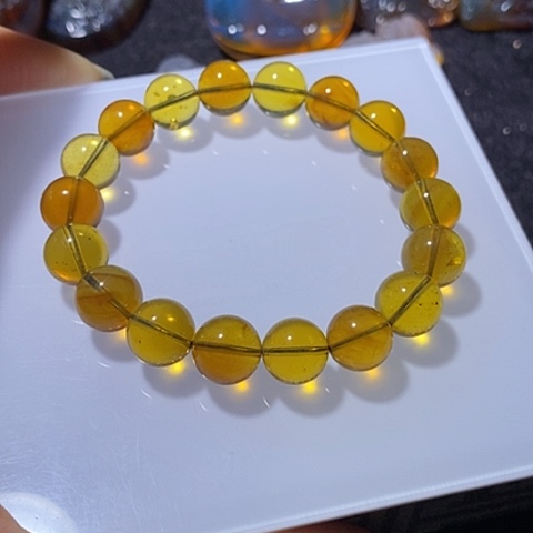 未镶嵌颈饰琥珀10+串