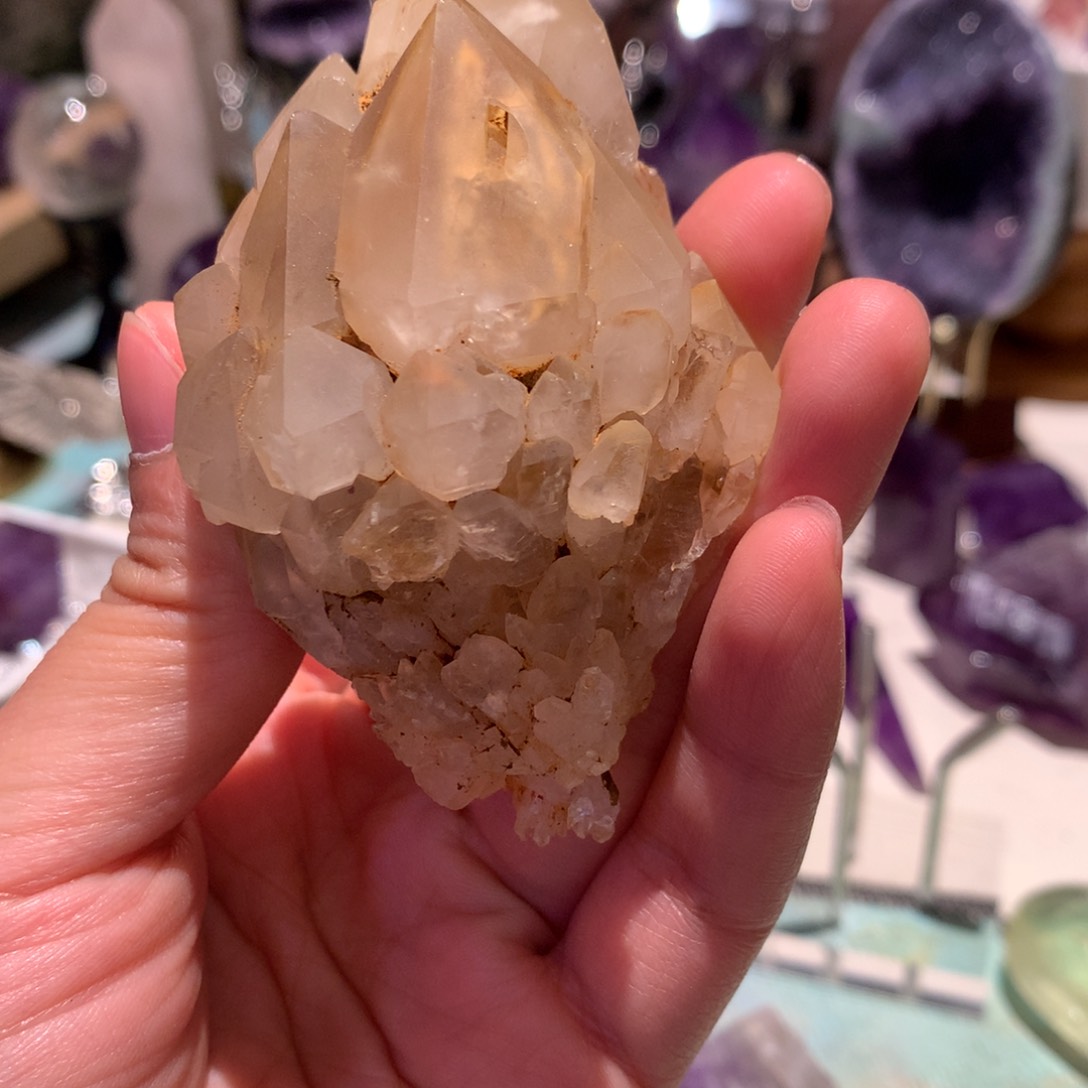 水晶原矿石未镶嵌水晶