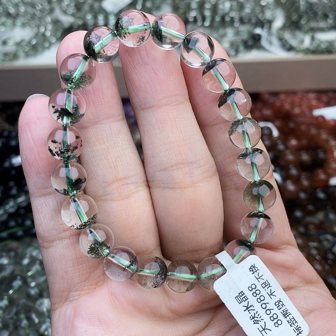 水晶手链未镶嵌哆****?卡9