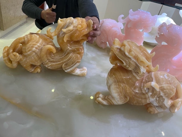 居家摆件，貔貅一对