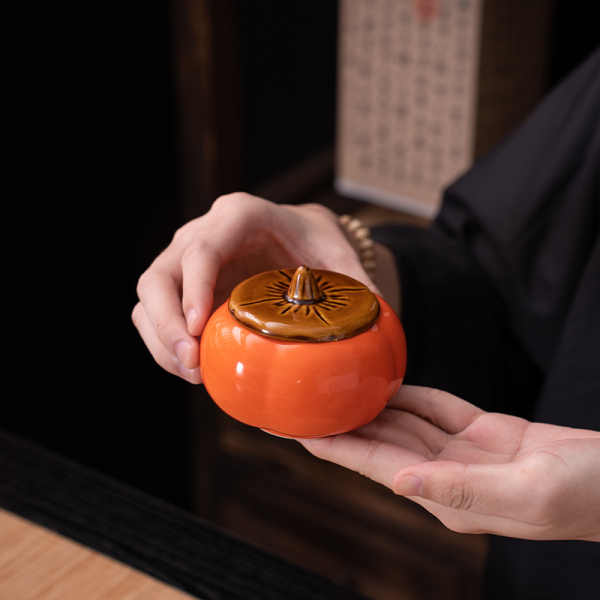 柿柿如意茶叶罐 346