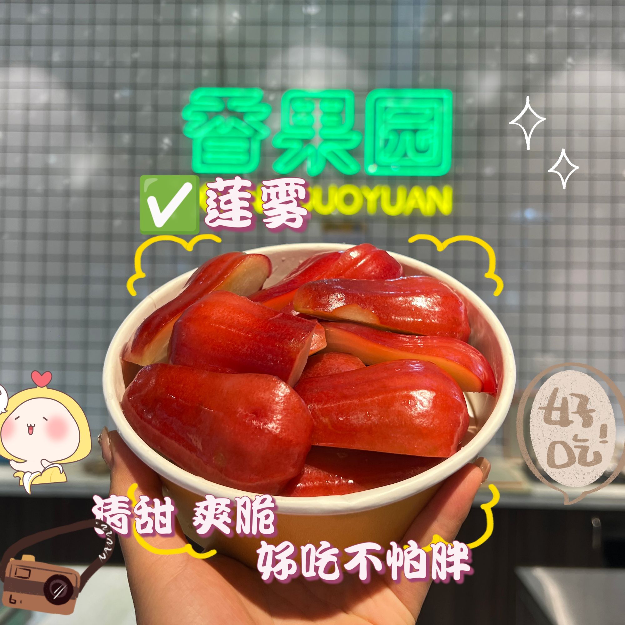果切【鲜切】+黑金刚莲雾【好东西】