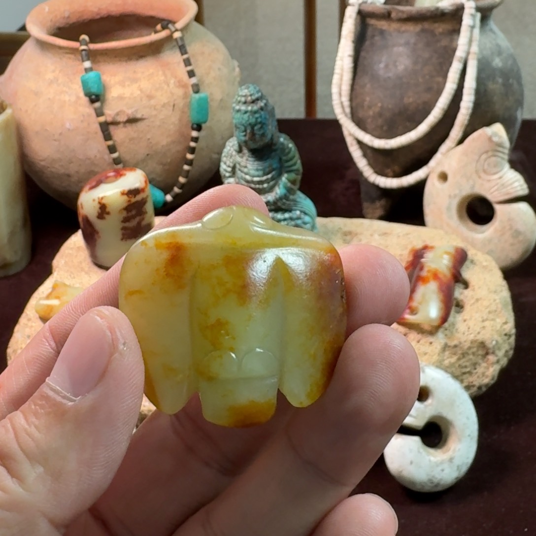 和田玉颈饰未镶嵌黎*