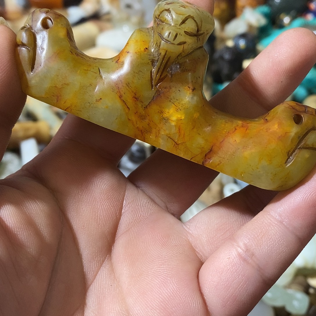 和田玉（糖玉）未镶嵌挂件