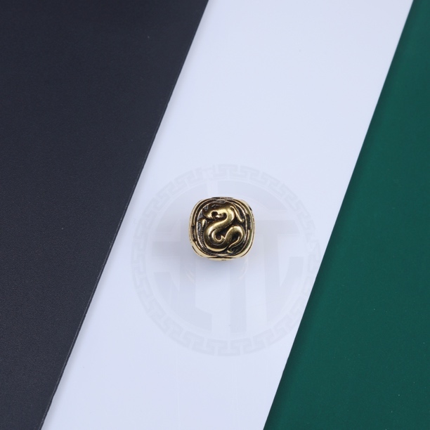足金配饰 龙珠 古法工艺 尺寸约10mm