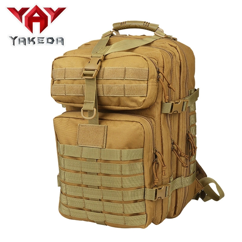 YAKEDA/雅科达防水多功能战术双肩包透气耐磨大容量突击包BK-2265