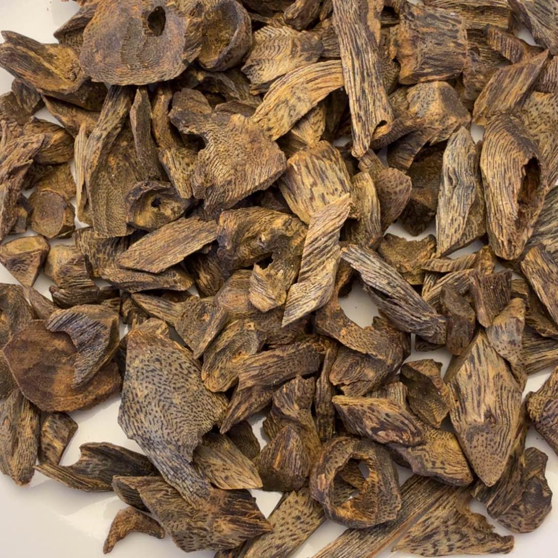 沉香沉香碎屑沉水乌身原叶树丁料51g