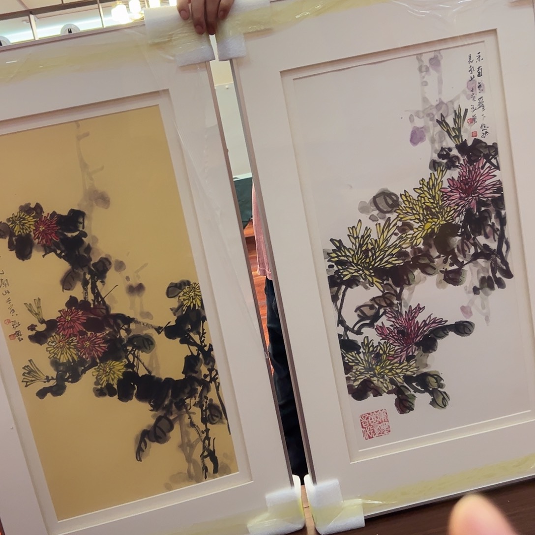 国画书法作品欣赏，书法作品欣赏，