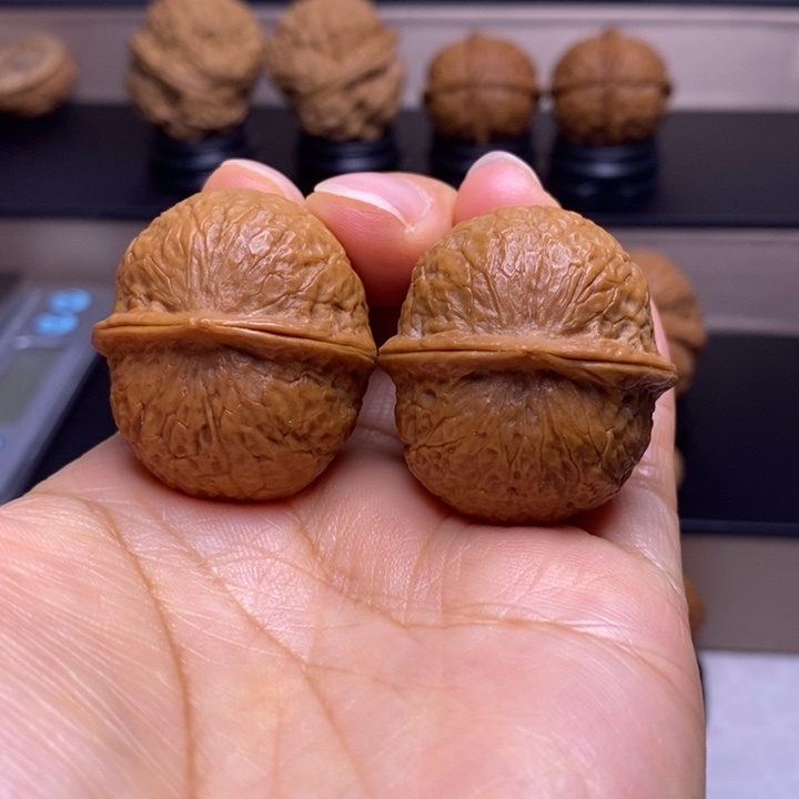 文玩核桃把件红蛇49