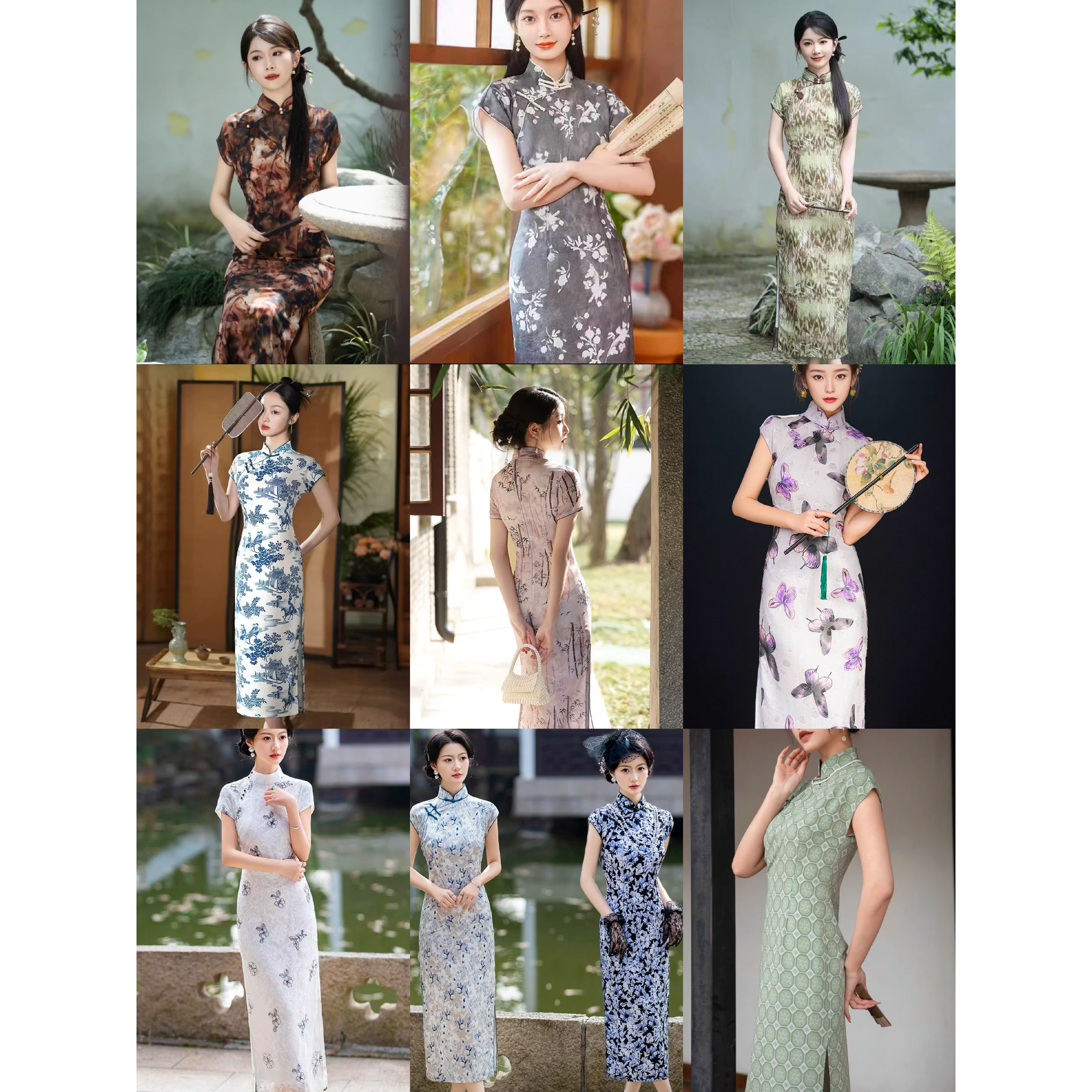 捡漏！凤锦绣改良旗袍中式小个子显瘦复古国风中国风民国风连衣裙