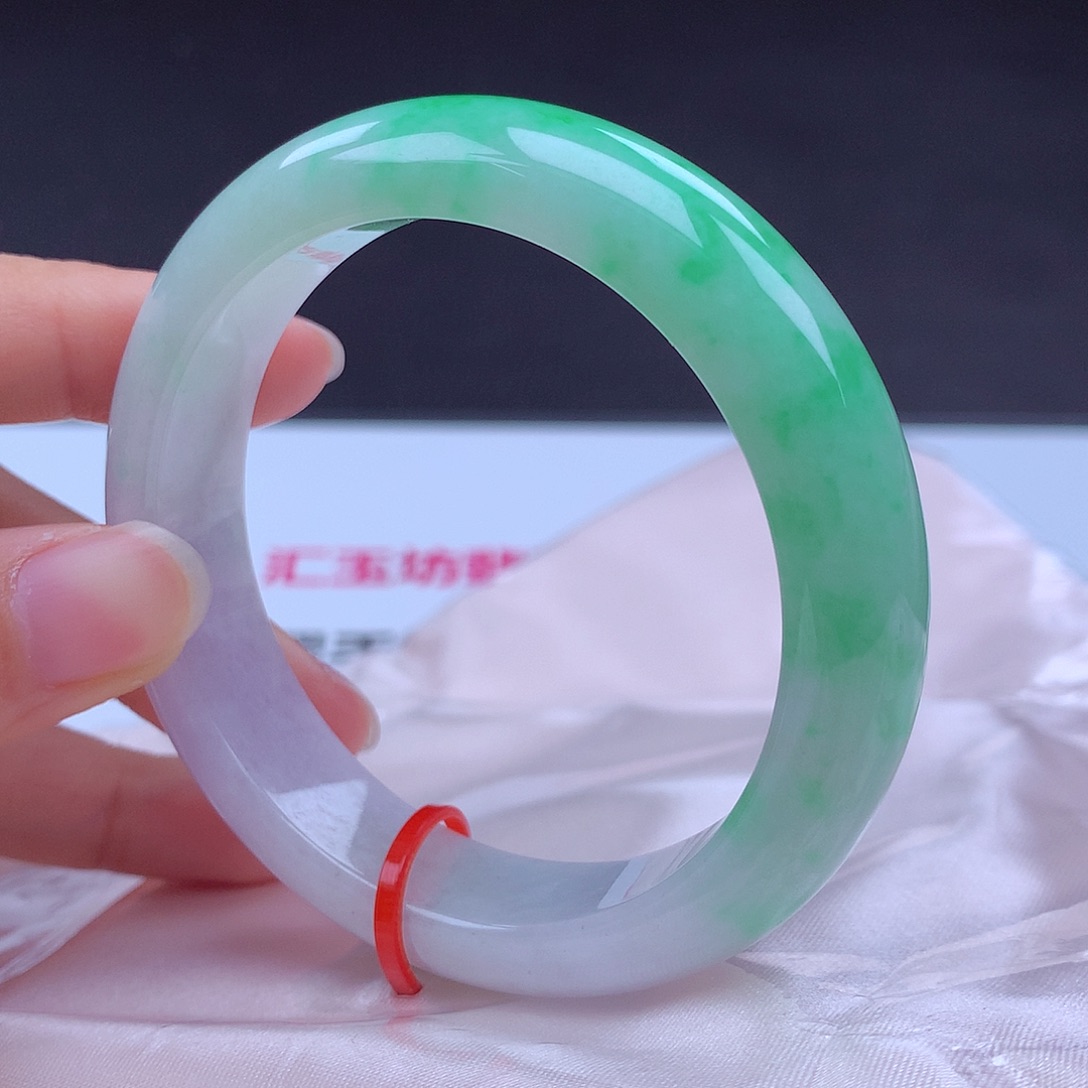 未镶嵌手镯翡翠手镯002075