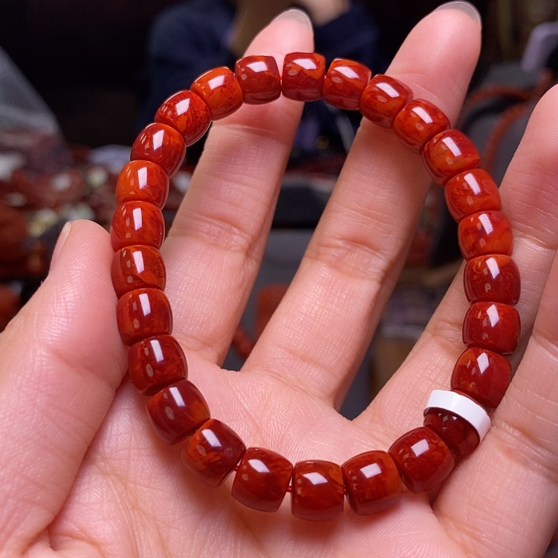 南红玛瑙单圈8m m未镶嵌