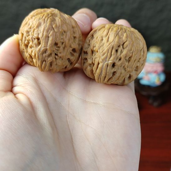 文玩核桃吊坠35小正磨