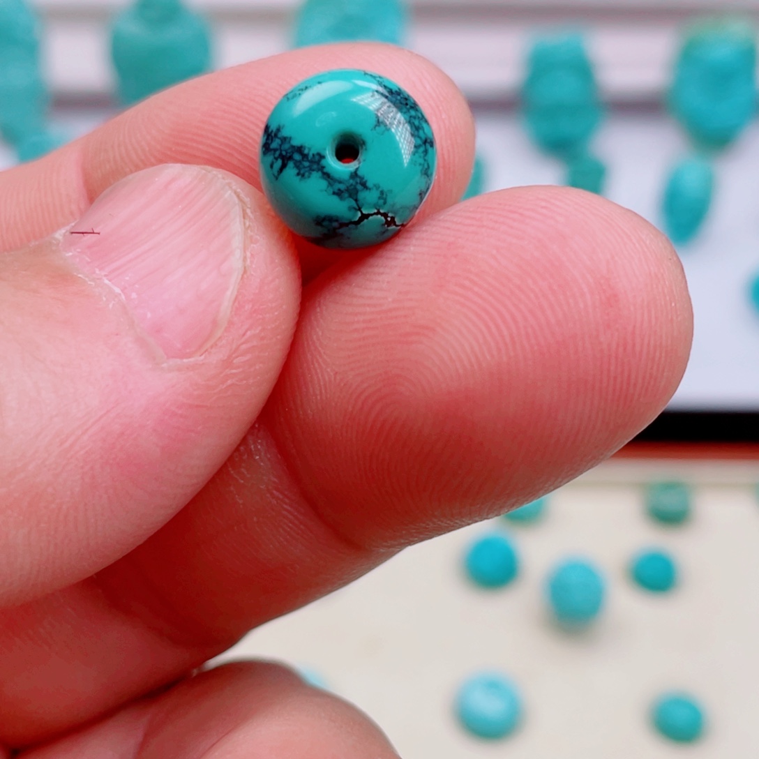 绿松石未镶嵌吊坠(不含链)