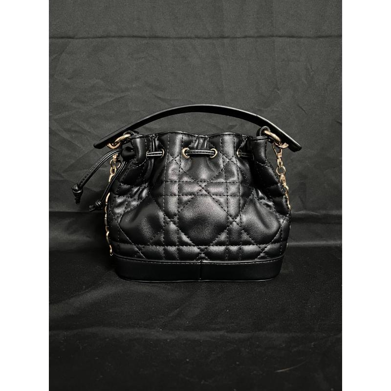 潮流真皮女包手提包 10730 黑色