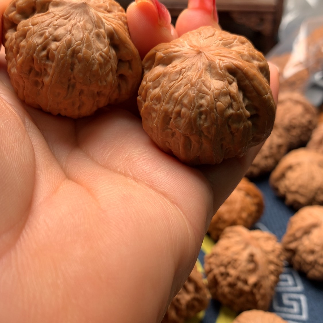 【闪购商品】把件文玩核桃橡****前铁锤39