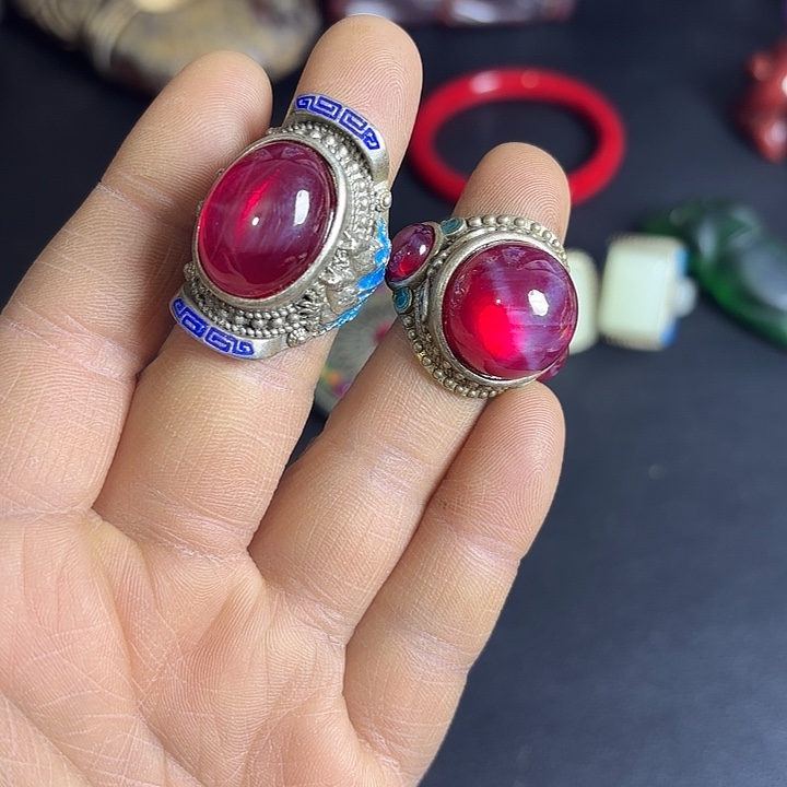 悦***居白玉菩提把件一个一个