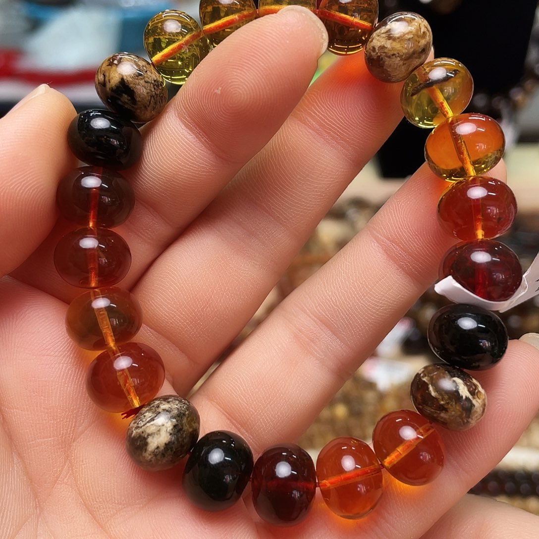 琥珀裸石未镶嵌十一10954