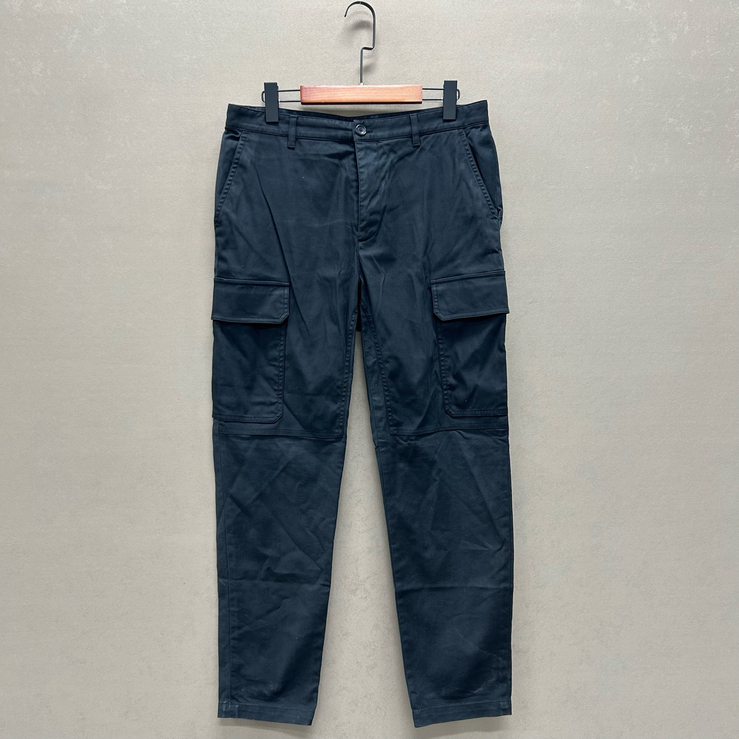 95新 LouisVuitton/路易威登 黑色双袋工装长裤42码 ys000150