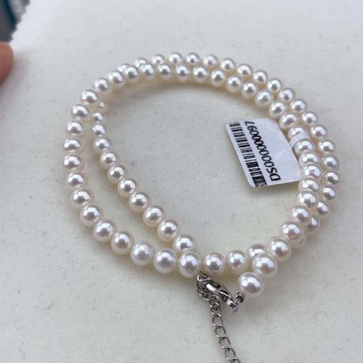 淡水珍珠颈饰未镶嵌5➕极光炫彩