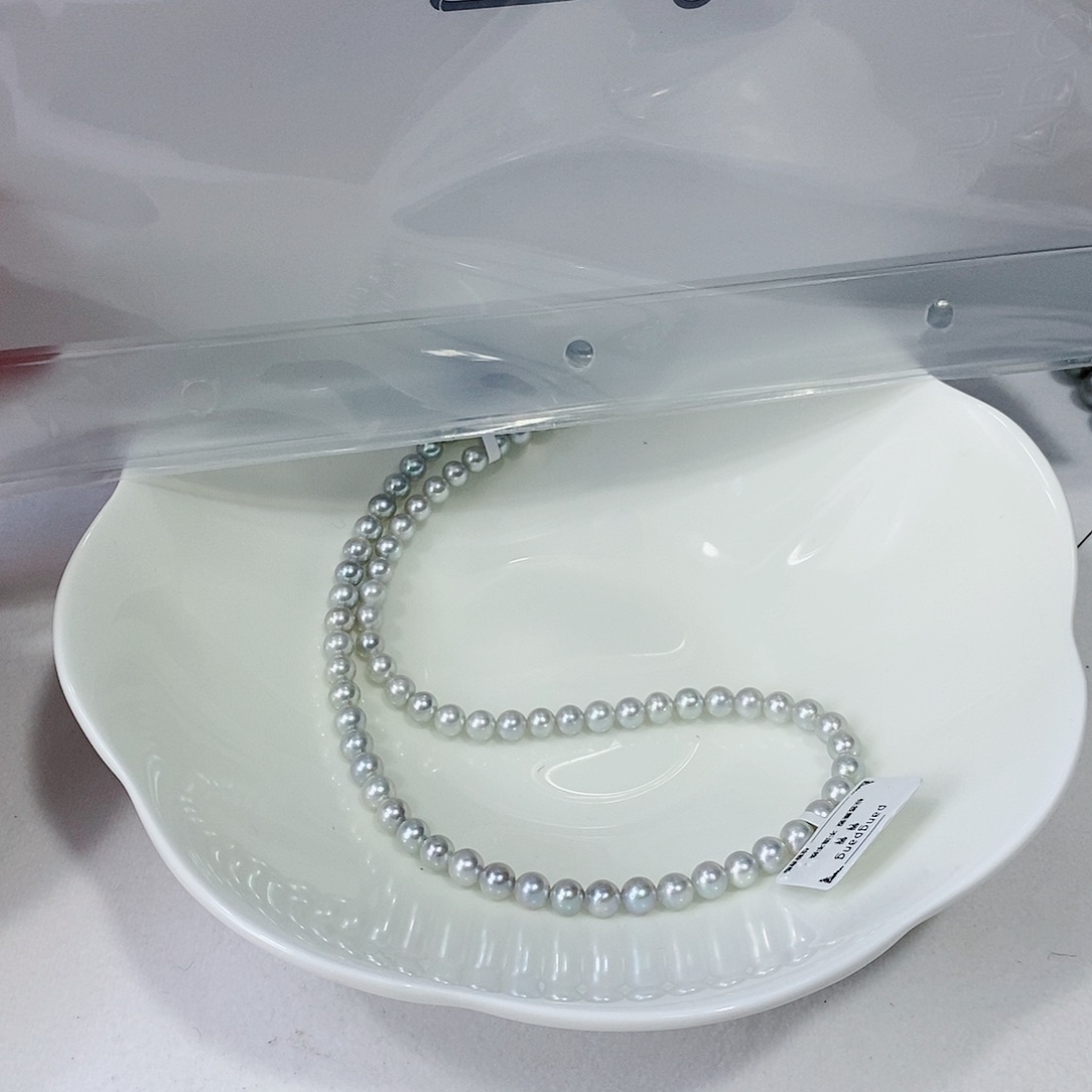 海水珍珠颈饰银S925镶嵌