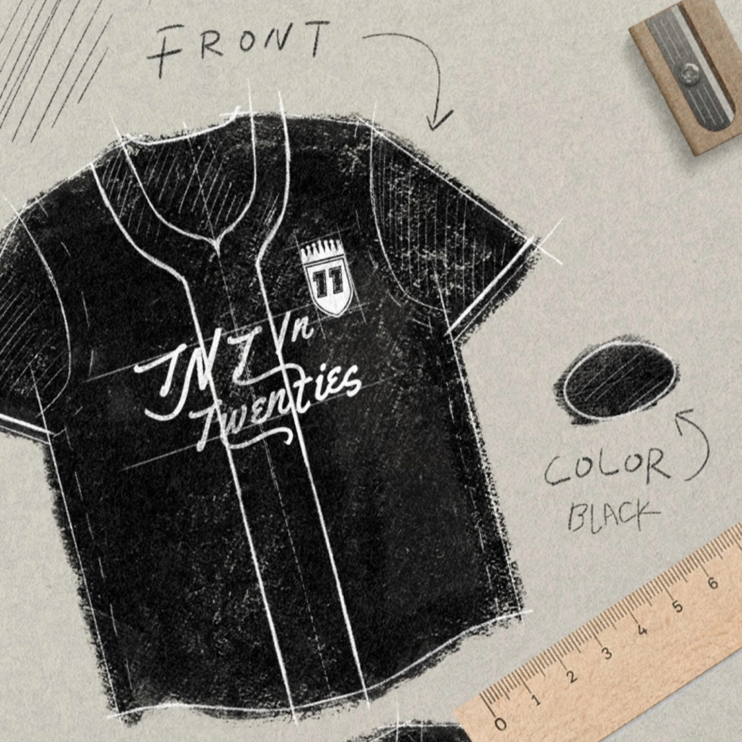 时代少年团冠岁纪念棒球服官方正品