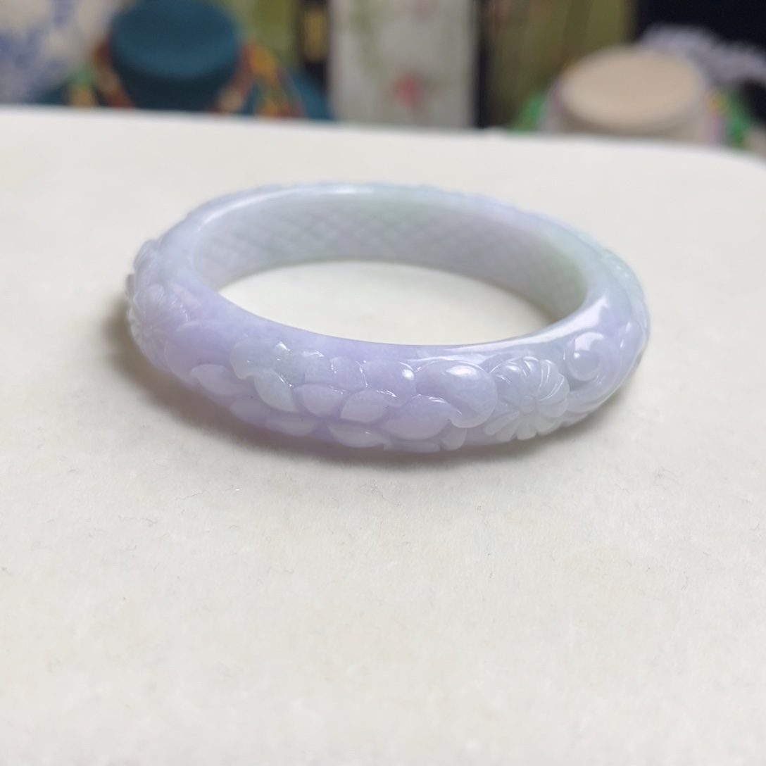 翡翠未镶嵌颈饰天然翡翠手镯52.2