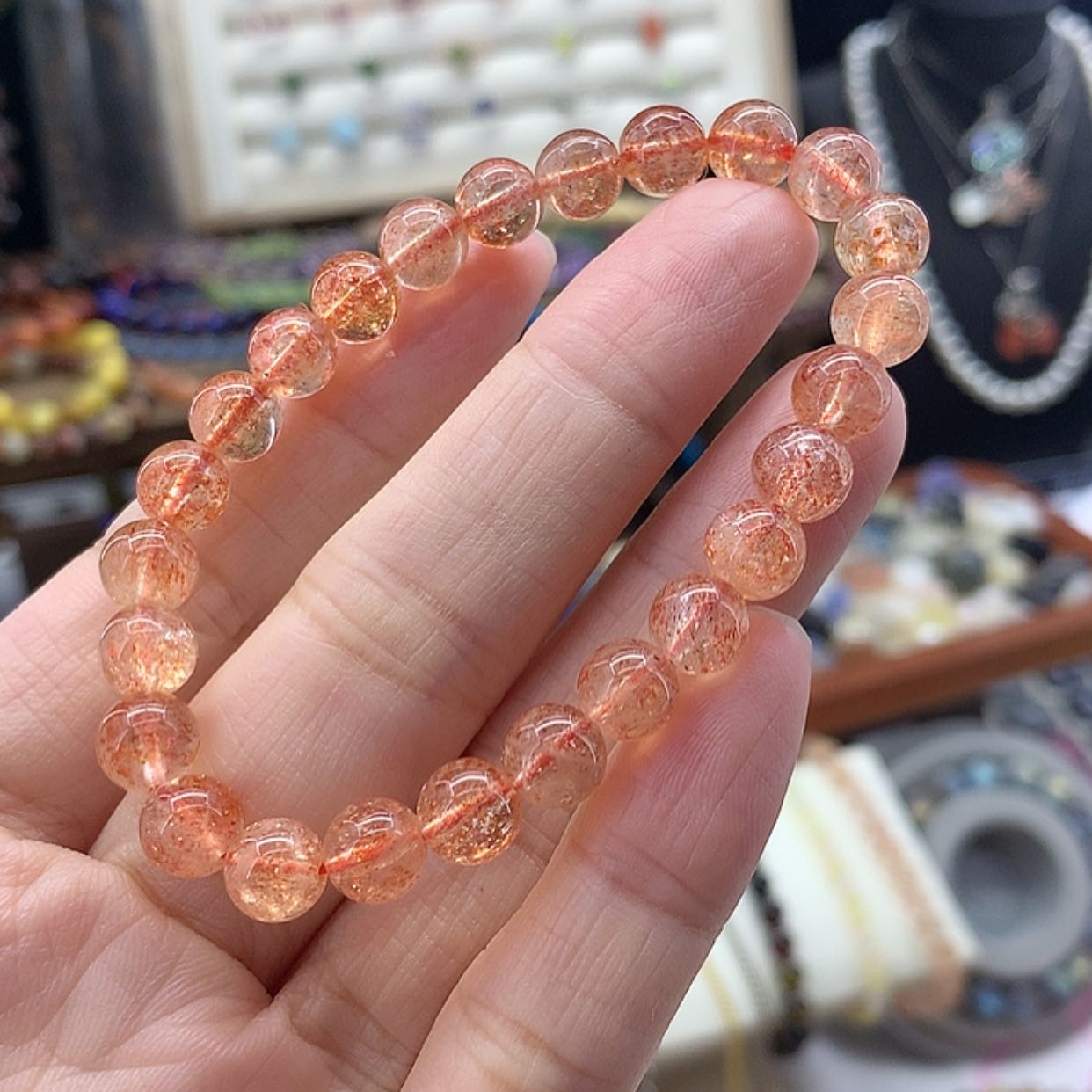 【闪购商品】长石手串未镶嵌手串