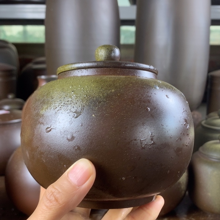 覽***奇钦州坭兴陶柴烧70