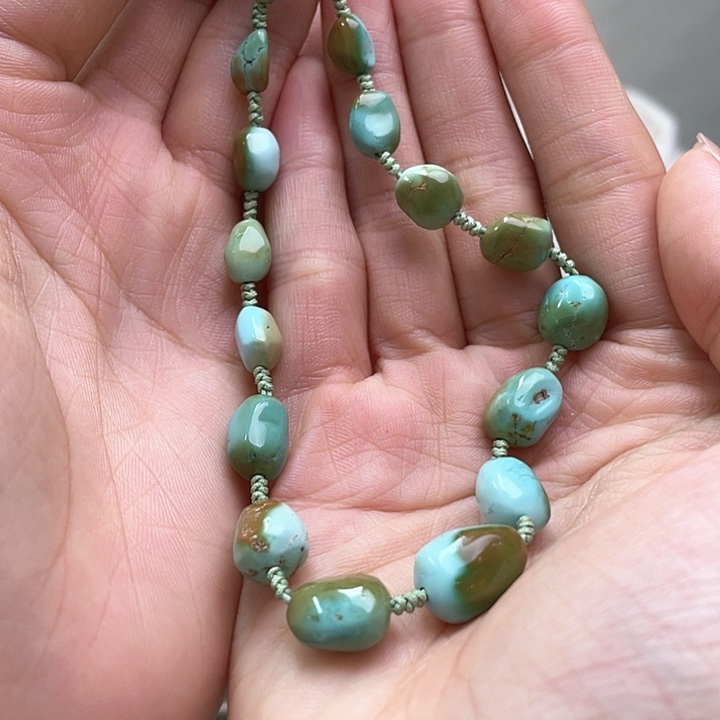 未镶嵌绿松石珠宝奇石