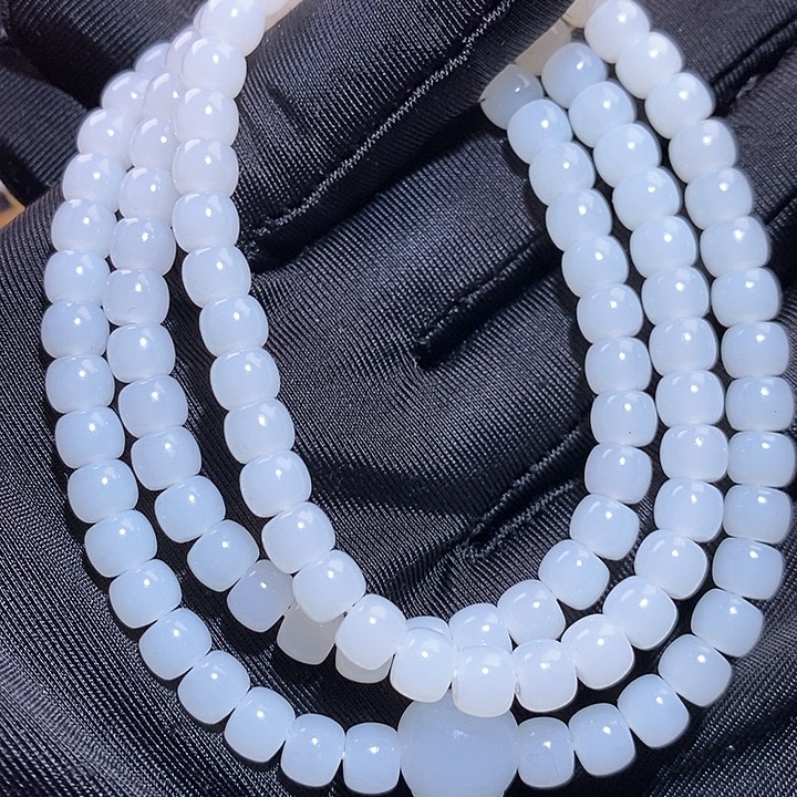 和田玉套链未镶嵌