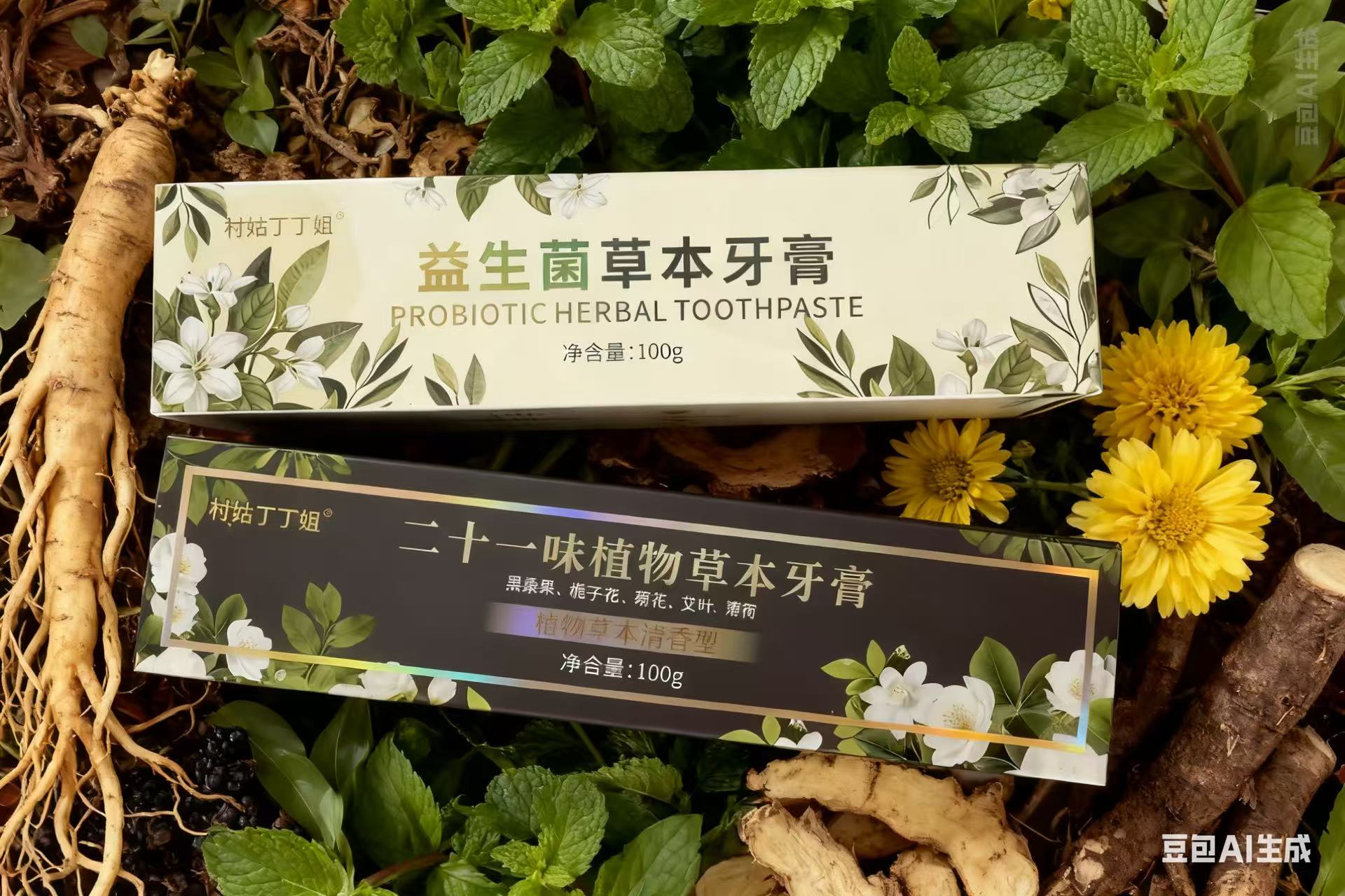 丁丁姐推荐草本牙膏