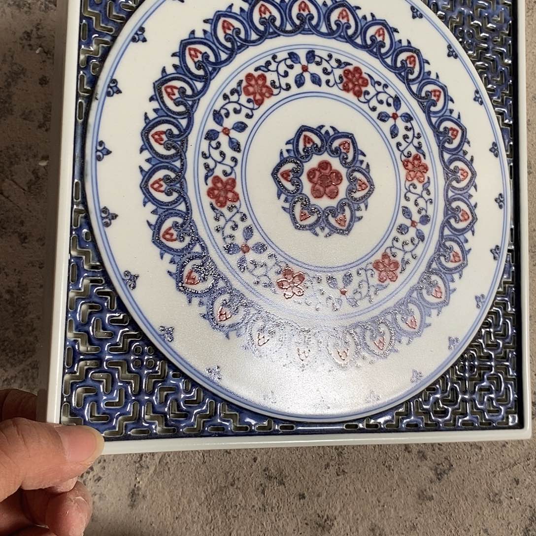 杯枪***瑰景德镇高温还原陶瓷