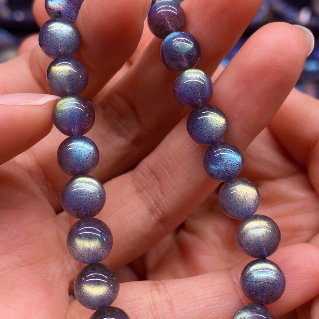 未镶嵌手串长石8.2左右