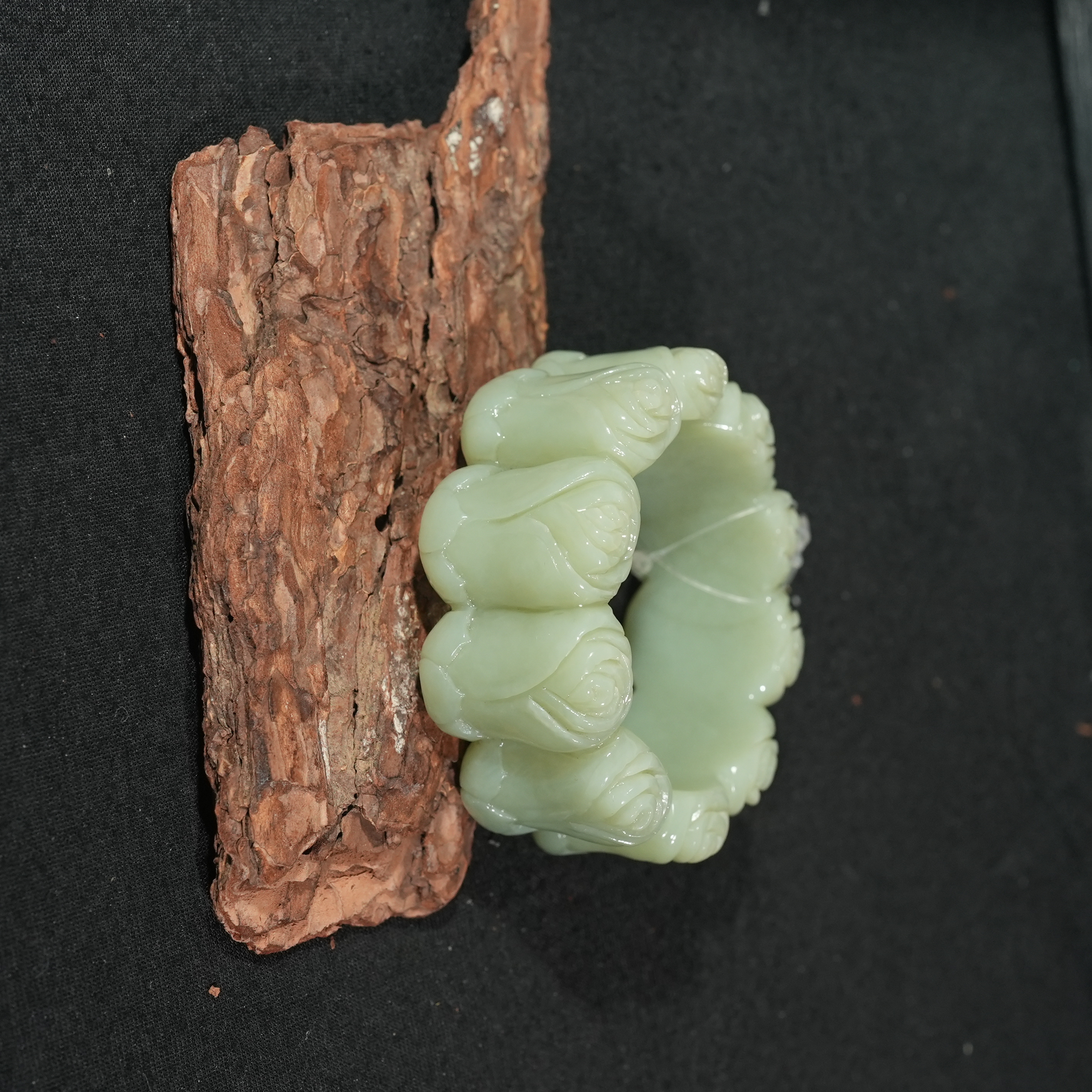 8.3香港王老板-和田玉手镯6w289-58