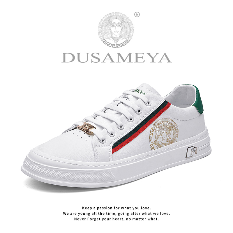 DUSAMEYA/杜莎米娅新款潮流港风轻奢时尚休闲百搭潮鞋低帮板鞋